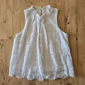 Love Fire Girls Sleeveless Lace Top